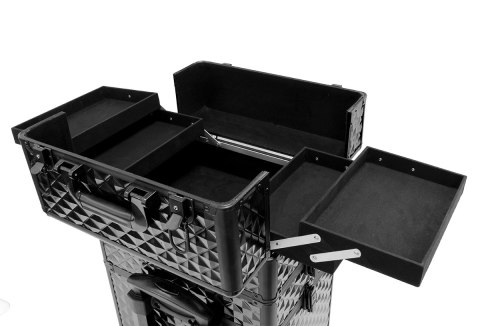 CA19A Kufer na kółkach 3w1 61x36x25 blac CA19A Kufer na kółkach 3w1 61x36x25 blac