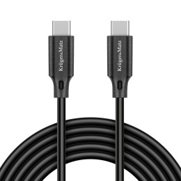 Kabel USB typu C - USB typu C 100 W 1 m Kruger&Matz Basic