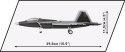 Klocki armed forces lockheed f-22 raptor