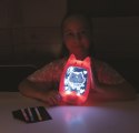 Przenośna tablica podświetlana koci domek gabi