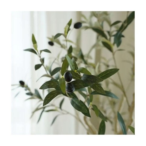 Sztuczne drzewko oliwne, w doniczce jak żywe, realistyczne, wysokość 1,5 cm DRZ02