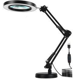 ZD144 Lampka lupa kosmetyczna biurkowa