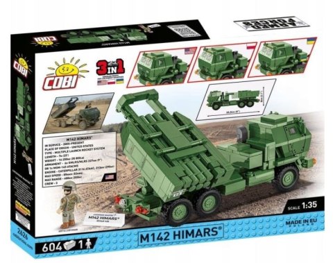 Klocki armed forces m142 himars 604 elementy Klocki armed forces m142 himars 604 elementy