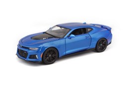 Model kompozytowy chevrolet camaro zl1 2017 niebieski 1/24