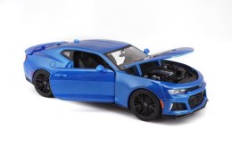 Model kompozytowy chevrolet camaro zl1 2017 niebieski 1/24