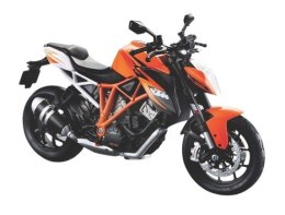 Model metalowy ktm 1290 super bike z podstawką 1/12