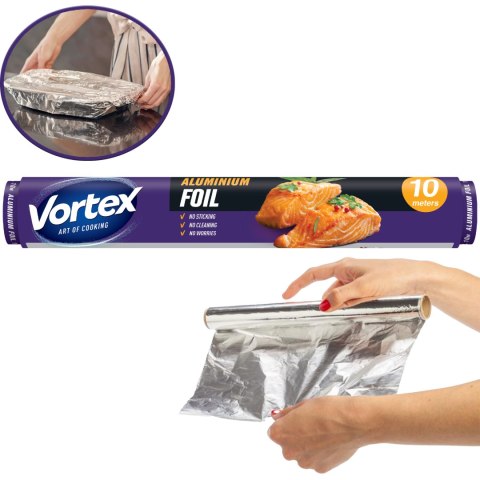 VORTEX Folia aluminiowa Standard 10 m VORTEX Folia aluminiowa Standard 10 m