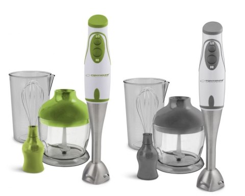 EKM003E Esperanza blender ręczny pesto szary EKM003E Esperanza blender ręczny pesto szary