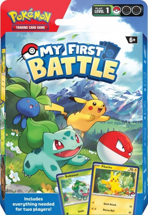 Karty my first battle pikachu/bulbasaur Karty my first battle pikachu/bulbasaur