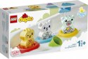 Klocki duplo 10965 zabawa w kąpieli: pływający pociąg ze zwierzątkami
