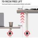 Mobilne biurko stolik pod laptop tablet, regulowane na kółkach STL03WZ2