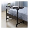 Mobilne biurko stolik pod laptop tablet, regulowane na kółkach STL03WZ3