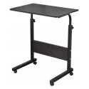 Mobilne biurko stolik pod laptop tablet, regulowane na kółkach STL03WZ3