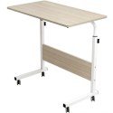 Mobilne biurko stolik pod laptop tablet, regulowane na kółkach STL03WZ4