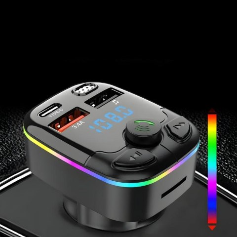 OG46 Transmiter bluetooth samochodowy rgb OG46 Transmiter bluetooth samochodowy rgb