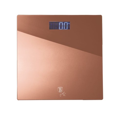 SZKLANA WAGA ŁAZIENKOWA ULTRA SLIM BERLINGER HAUS ROSE GOLD BH-9353 SZKLANA WAGA ŁAZIENKOWA ULTRA SLIM BERLINGER HAUS ROSE GOLD BH-9353