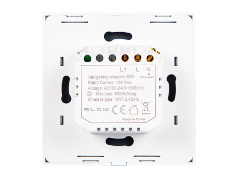 72-087# Inteligentny włącznik światła szklany wifi tuya 72-087# Inteligentny włącznik światła szklany wifi tuya