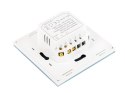 72-087# Inteligentny włącznik światła szklany wifi tuya
