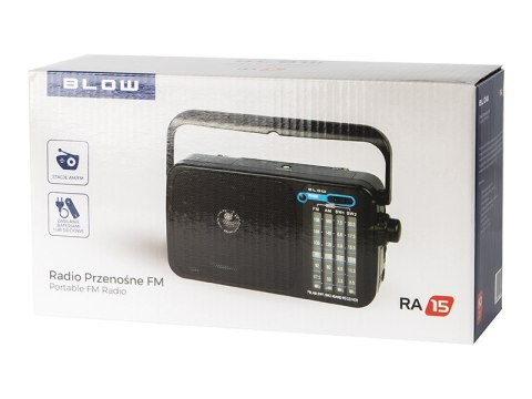 77-553# Radio przenośne analogowe am/fm blow ra15 77-553# Radio przenośne analogowe am/fm blow ra15