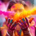 KOLOROWY  PROSZEK HOLI- ZESTAW 6x100G