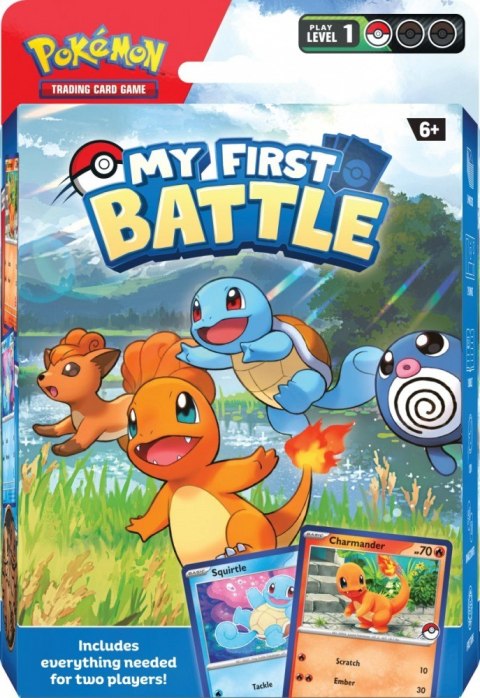 Karty my first battle charmander/squirtle Karty my first battle charmander/squirtle