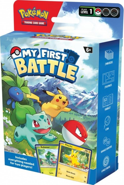 Karty my first battle pikachu/bulbasaur Karty my first battle pikachu/bulbasaur