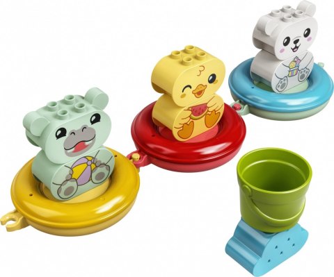 Klocki duplo 10965 zabawa w kąpieli: pływający pociąg ze zwierzątkami Klocki duplo 10965 zabawa w kąpieli: pływający pociąg ze zwierzątkami