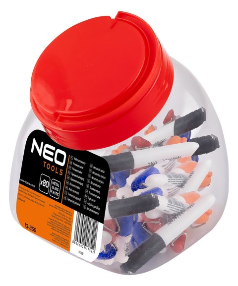 Mini marker, 4 kolory, wielokrotność 80 szt. Mini marker, 4 kolory, wielokrotność 80 szt.