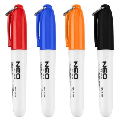 Mini marker, 4 kolory, wielokrotność 80 szt. Mini marker, 4 kolory, wielokrotność 80 szt.