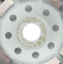 Tarcza diamentowa szlifierska, 2 segmenty, 125 x 22.2 mm, na sucho
