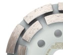 Tarcza diamentowa szlifierska, 2 segmenty, 125 x 22.2 mm, na sucho