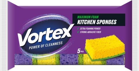 VORTEX Gąbki kuchenne 5 szt. VORTEX Gąbki kuchenne 5 szt.