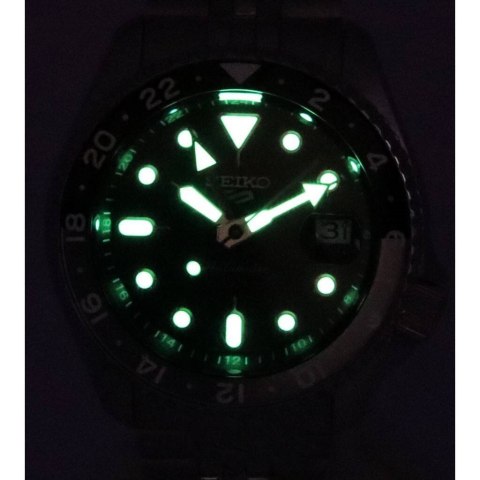 ZEGAREK MĘSKI SEIKO 5 SPORTS SSK001K1 GMT AUTOMAT WR100 + BOX ZEGAREK MĘSKI SEIKO 5 SPORTS SSK001K1 GMT AUTOMAT WR100 + BOX