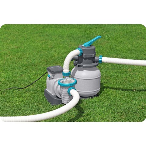Pompa piaskowa do basenów + tabletki multifunkcyjne 6056 l/h Bestway 58497 Pompa piaskowa do basenów + tabletki multifunkcyjne 6056 l/h Bestway 58497