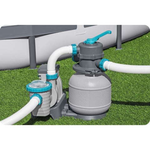 Pompa piaskowa do basenów + tabletki multifunkcyjne 6056 l/h Bestway 58497 Pompa piaskowa do basenów + tabletki multifunkcyjne 6056 l/h Bestway 58497