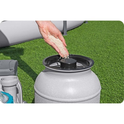 Pompa piaskowa do basenów + tabletki multifunkcyjne 6056 l/h Bestway 58497 Pompa piaskowa do basenów + tabletki multifunkcyjne 6056 l/h Bestway 58497