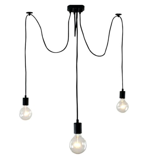 ZD74C Lampa sufitowa 3 ramiona żyrandol ZD74C Lampa sufitowa 3 ramiona żyrandol