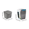 Zestaw koszy do segregacji Sortibox 3x25L antracyt