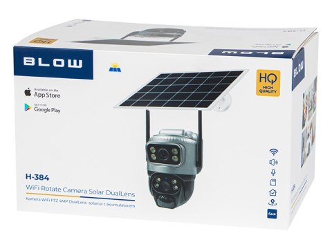 78-668# Kamera blow wifi ptz 4mp h-384 duallens solarna z akumulatorem 78-668# Kamera blow wifi ptz 4mp h-384 duallens solarna z akumulatorem