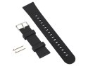 89-102# Pasek do samartwatch blow x18 x19 x21 czarny silikonowy