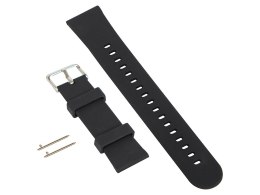 89-102# Pasek do samartwatch blow x18 x19 x21 czarny silikonowy