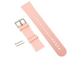 89-104# Pasek do samartwatch blow x18 x19 x21 różowy silikonowy
