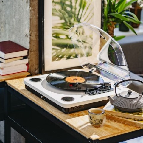 AD 1914 White Gramofon z usb i bluetooth AD 1914 White Gramofon z usb i bluetooth