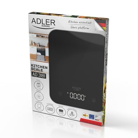 AD 3181 black Waga kuchenna AD 3181 black Waga kuchenna