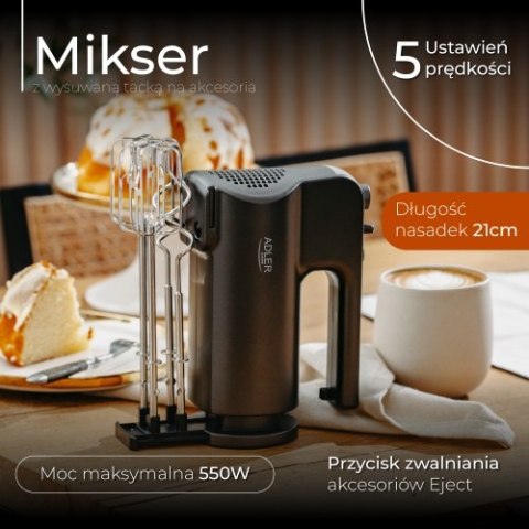 AD 4230 MIKSER Z WYSUWANĄ TACKĄ NA AKCESORIA AD 4230 MIKSER Z WYSUWANĄ TACKĄ NA AKCESORIA