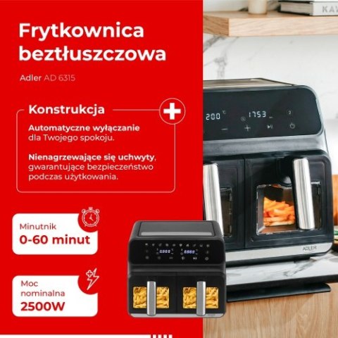 AD 6315 Frytkownica beztłuszczowa AD 6315 Frytkownica beztłuszczowa