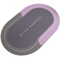 AG946B Mata łazienkowa szybkoschnąca purple