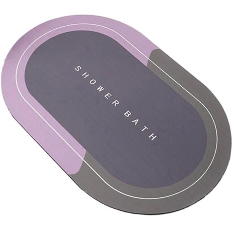AG946B Mata łazienkowa szybkoschnąca purple AG946B Mata łazienkowa szybkoschnąca purple