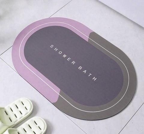AG946B Mata łazienkowa szybkoschnąca purple AG946B Mata łazienkowa szybkoschnąca purple
