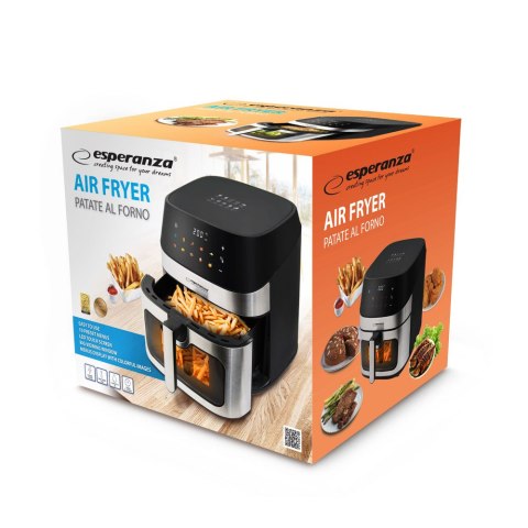 EKA005 Esperanza frytkownica beztłuszczowa patate al forno 8l EKA005 Esperanza frytkownica beztłuszczowa patate al forno 8l